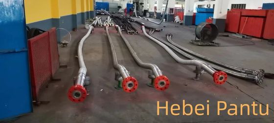 качество  3 1/8” flanged, 5,000 psi Coflexip hose for choke line with stainless steel protective flexible cover фабрика