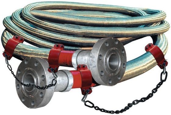 3 &quot;900LB Flanged 3 1/2&quot; ID High Pressure Coflexip Hose 5000 Psi Огнеупорный шланг для нефтяных месторождений API 16C