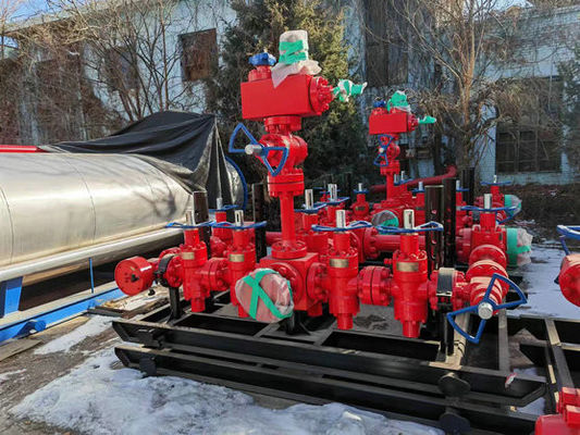 Коллектор дросселя управлением давления Wellhead хорошо испытывая для нефтяной скважины