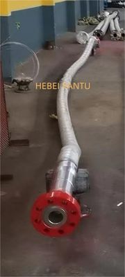 3 1/16 ̊ фланцевый, 10000 psi Coflexip шланг API 16C для линий удушения с защитным гибким крышкой из нержавеющей стали