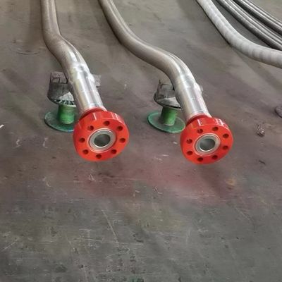 3 &quot;900LB Flanged 3 1/2&quot; ID High Pressure Coflexip Hose 5000 Psi Огнеупорный шланг для нефтяных месторождений API 16C