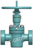 5000psi 10000psi API 6A Стандартный ручной клапан 4 1/16&quot;