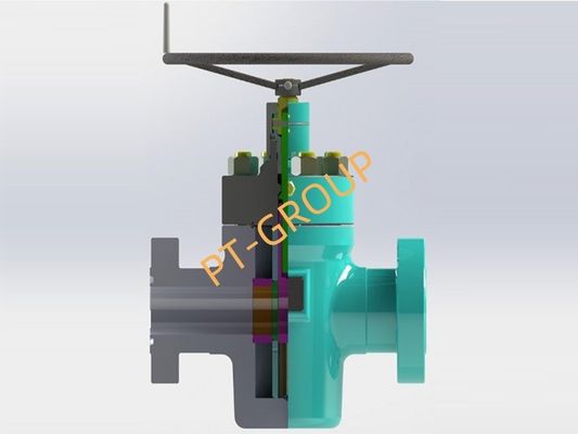 Ручной клапан API 6A серии FC, подходящий для H2S кислой службы